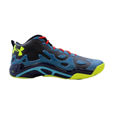 UA Micro G Anatomix Spawn 2 Low 'Midnight Navy Volt'