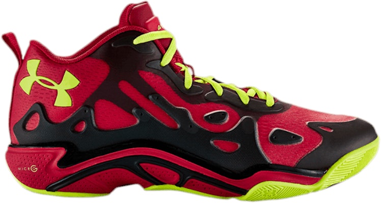 Under Armour Micro G Anatomix Spawn 2 Low 'Red Vis Yellow' 1252477-602 Buy Under Armour Micro G Anatomix Spawn 2 Low 'Red Vis Yellow' 1252477-602