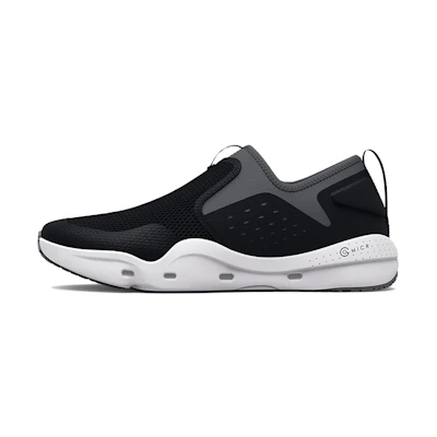 UA Micro G Kilchis Slip 'Black Halo Grey'
