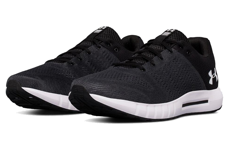 Shop Under Armour Micro G Pursuit 'Hitam dan Putih' 3000011-102