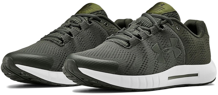 Under Armour Micro G Pursuit Bp Low-Top Running Shoes 'Green' 3021953-300 Lookbook Under Armour Micro G Pursuit Bp Low-Top Running Shoes 'Green' 3021953-300