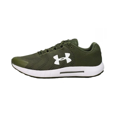 UA Micro G Pursuit Bp Low-Top Running Shoes 'Green White'