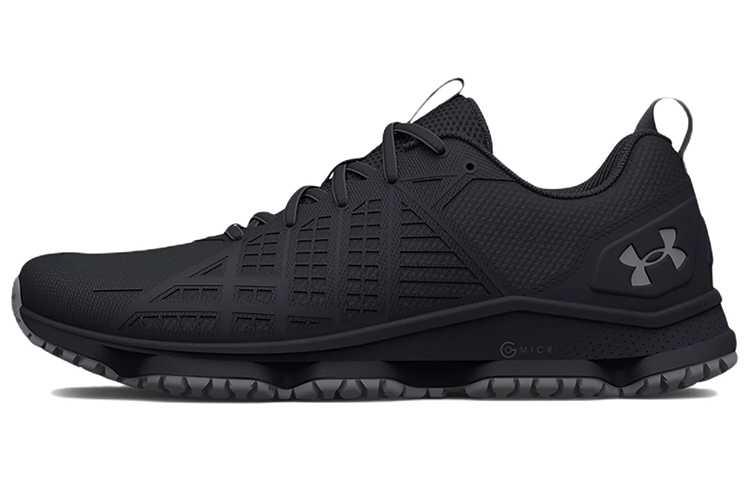 Under Armour Micro G Strikefast 2E Wide 'Black Pitch Grey' 3025983-001