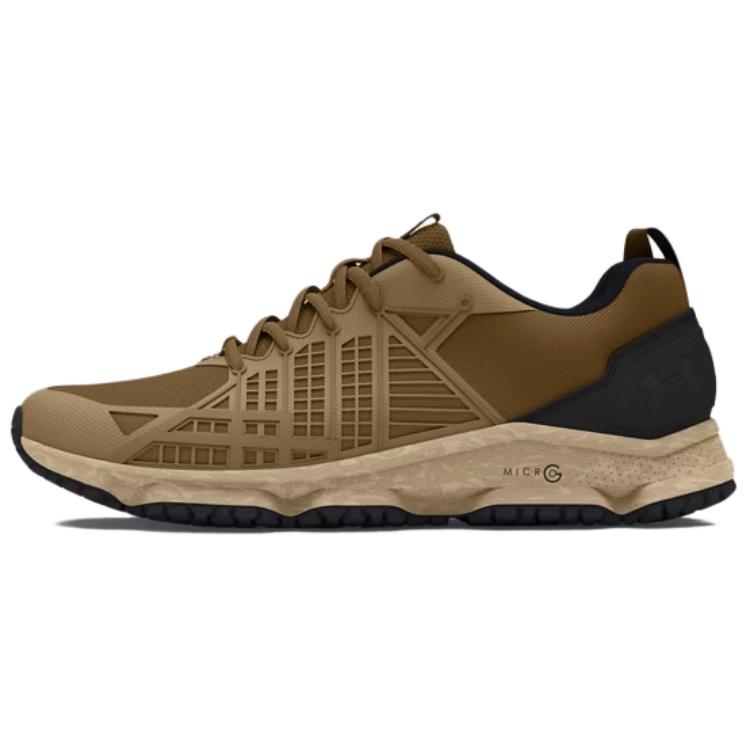 Under Armour Micro G Strikefast Khaki Low-Top Training Shoes for Men - Stylish & Durable 3024953-200