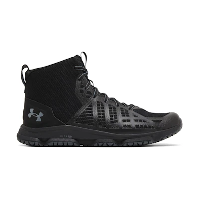 UA Micro G Strikefast Mid 'Black Pitch Grey'