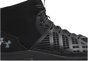 Under Armour Micro G Strikefast 中筒運動鞋 '黑色與膠岩灰' 3025575-001 Order Under Armour Micro G Strikefast 中筒運動鞋 '黑色與膠岩灰' 3025575-001