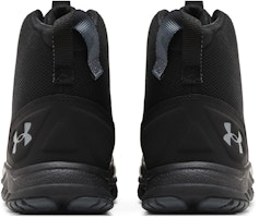 Under Armour Micro G Strikefast 中筒運動鞋 '黑色與膠岩灰' 3025575-001 Details for Under Armour Micro G Strikefast 中筒運動鞋 '黑色與膠岩灰' 3025575-001