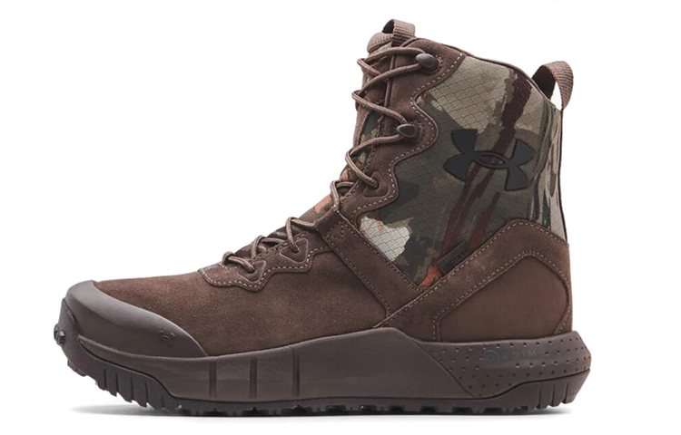 Under Armour Micro G Valsetz 'Deep Brown Leather Waterproof' 3024757-100