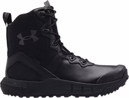Under Armour Micro G Valsetz Leather 'Black Jet Grey' 3024266-001 Under Armour Micro G Valsetz Leather 'Black Jet Grey' 3024266-001