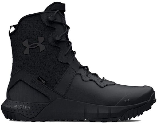 Under Armour Micro G Valsetz Leather Waterproof Zip Tactical Boots 'Black' 3026738-001 Order Under Armour Micro G Valsetz Leather Waterproof Zip Tactical Boots 'Black' 3026738-001