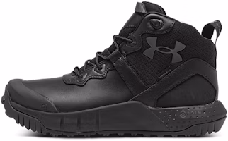 Under Armour Micro G Valsetz Mid Leather 'Black Jet Grey' 3024334-001 Under Armour Micro G Valsetz Mid Leather 'Black Jet Grey' 3024334-001