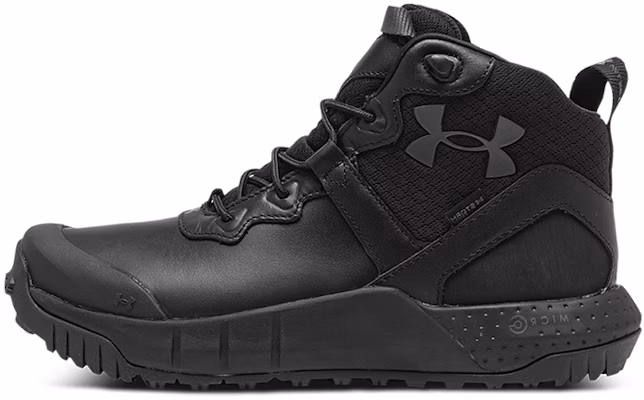Under Armour Micro G Valsetz Mid Leather 'Black Jet Grey' 3024334-001 Buy Under Armour Micro G Valsetz Mid Leather 'Black Jet Grey' 3024334-001