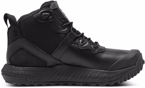 UAマイクロGヴァルセッツ ミッド レザー (黒/灰) 3024334-001 Order UAマイクロGヴァルセッツ ミッド レザー (黒/灰) 3024334-001