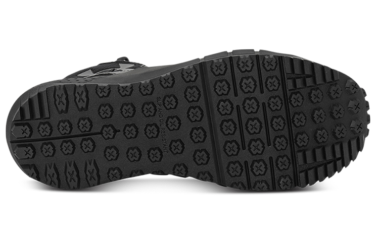 Shop Under Armour Micro G Valsetz Mid Kulit 'Hitam Jet Abu-abu' 3024334-001