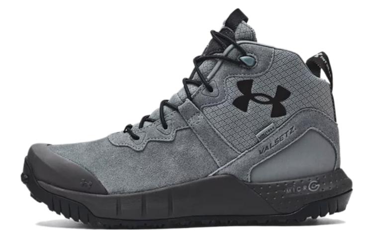 Under Armour Micro G Valsetz Mid Leather 'Gravel' 3024334-101