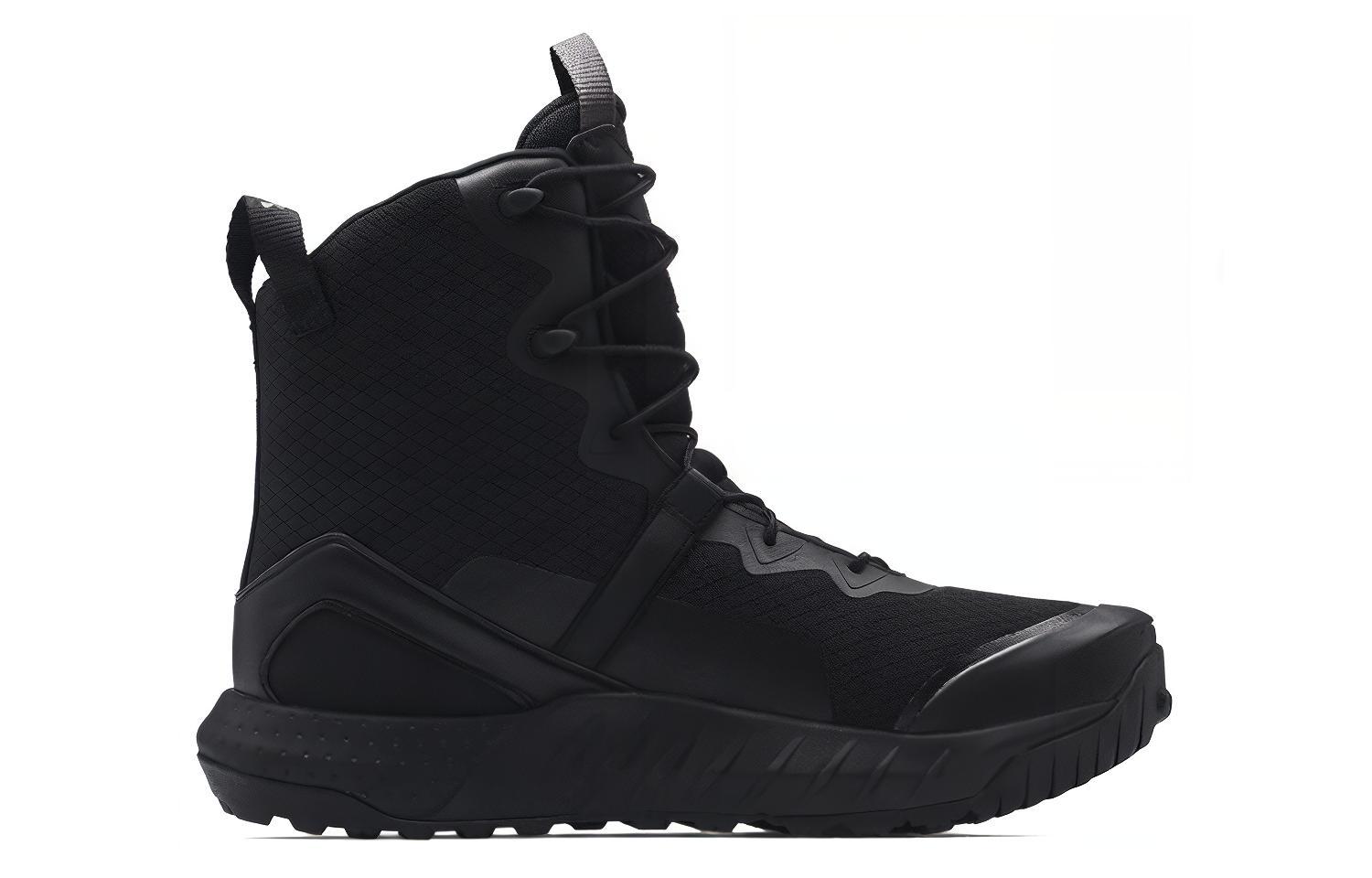 Lookbook Under Armour Micro G Valsetz Tactical Boots 'Hitam Jet Kelabu' 3023743-001