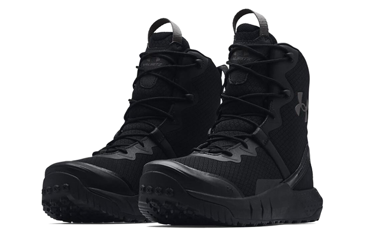 Shop Under Armour Micro G Valsetz Tactical Boots 'Hitam Jet Kelabu' 3023743-001