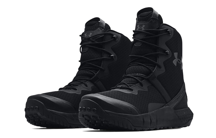 Lookbook Under Armour Micro G Valsetz Wide 'Hitam' 3023746-001