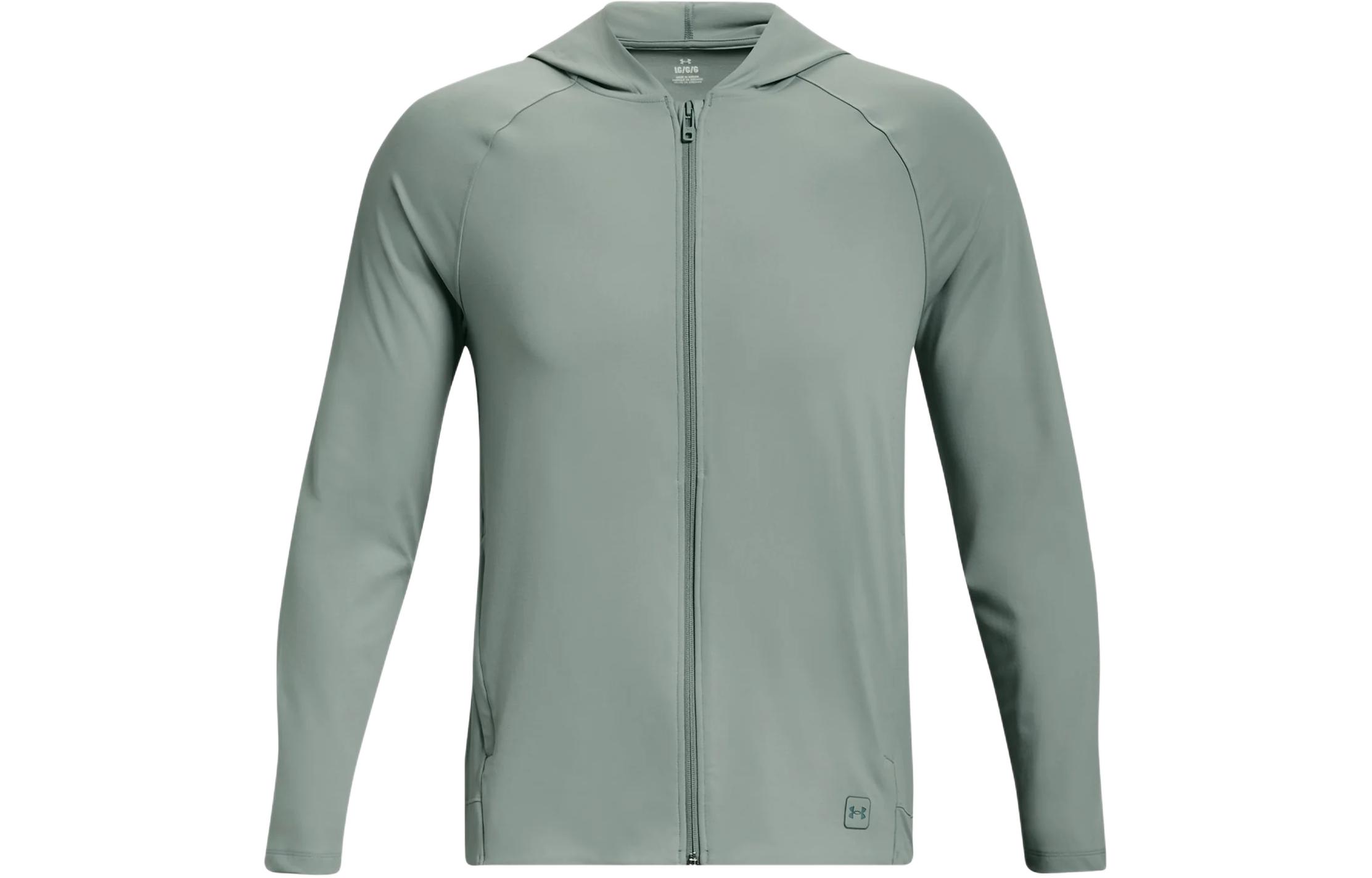 Under Armour Mint Green Logo Printed Hoodie Jacket 1374495-781