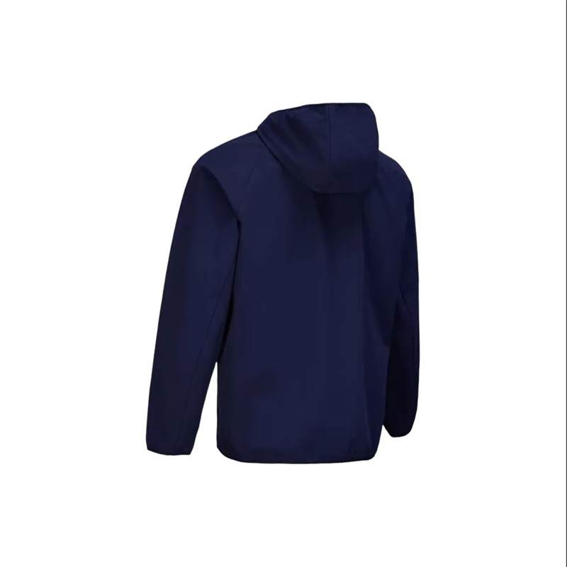 Shop Under Armour Navy Hoodie Jaket Ringan Bernapas Unisex dengan Kalung Gratis 24600410-409