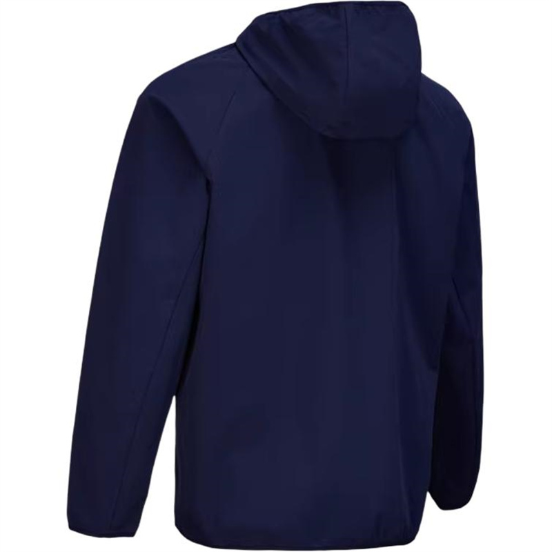 Details for Under Armour Navy Hoodie Jaket Ringan Bernapas Unisex dengan Kalung Gratis 24600410-409