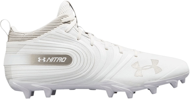 Under Armour Nitro Mid MC White Metallic Silver 3000181 100