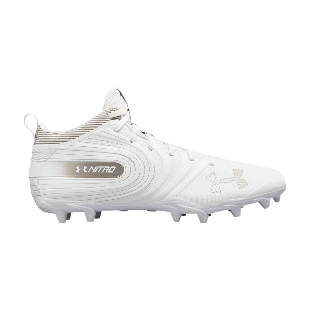 Under Armour Nitro Mid MC 'White Metallic Silver' 3000181-100