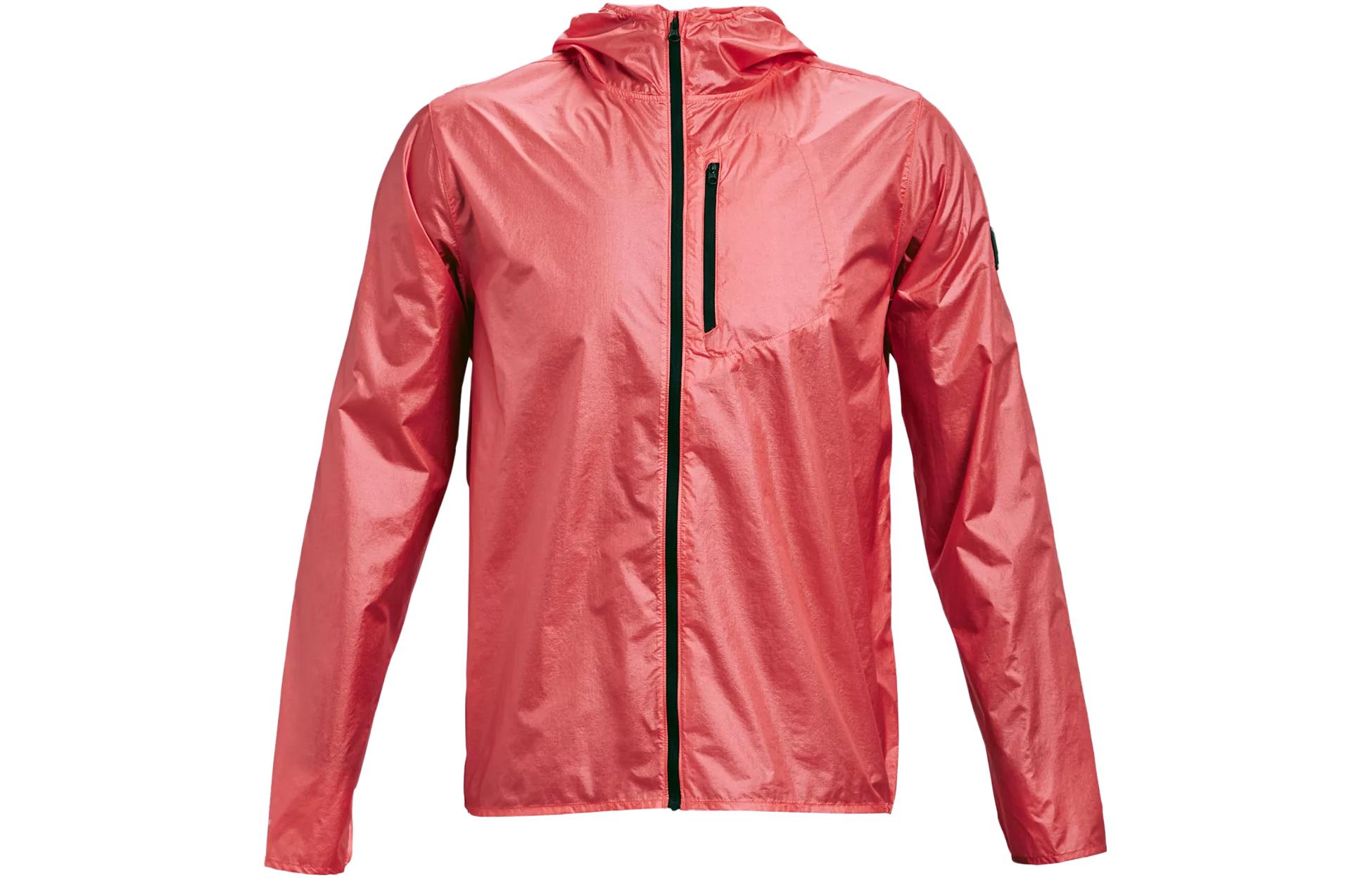 Under Armour OD Impasse Solid Windbreaker Jacket Red 1350943-690