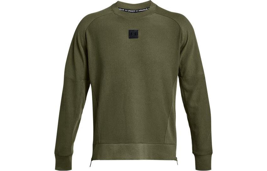 Under Armour Ottoman Fleece Crewneck Training Sweatshirt Green 1373877-390