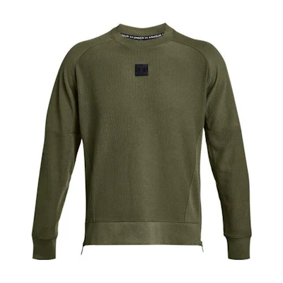 Under Armour Ottoman Fleece Crewneck Training Sweatshirt Green 1373877-390
