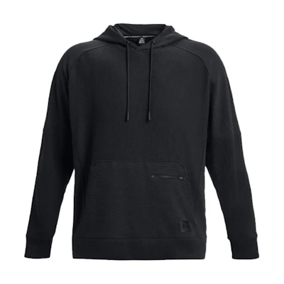 Under Armour Ottoman Fleece Hoodie Training Sweatshirt Black 1373878-002