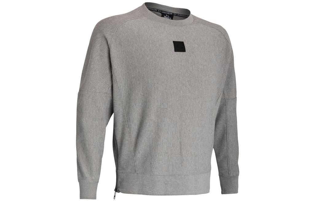 Under Armour Ottoman Grey Fleece Crewneck Training Sweatshirt 1373877-294