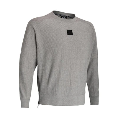Under Armour Ottoman Grey Fleece Crewneck Training Sweatshirt 1373877-294