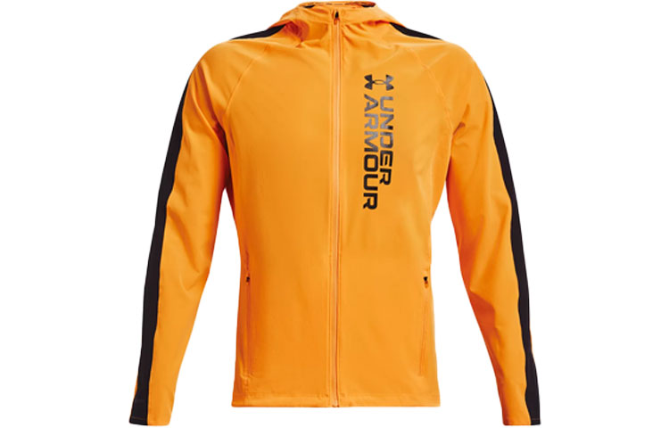 Under Armour Out The Storm Lightweight Waterproof Running Jacket Orange 1361502-857