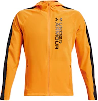 Under Armour Out The Storm Lightweight Waterproof Running Jacket Orange 1361502-857 Under Armour Out The Storm Lightweight Waterproof Running Jacket Orange 1361502-857