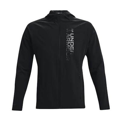 Under Armour Out The Storm Waterproof Lightweight Running Jacket Black () 1361502-001