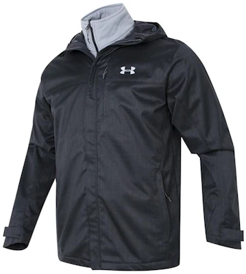 安德玛户外防风加厚连帽夹克 1300663-002 Lookbook 安德玛户外防风加厚连帽夹克 1300663-002