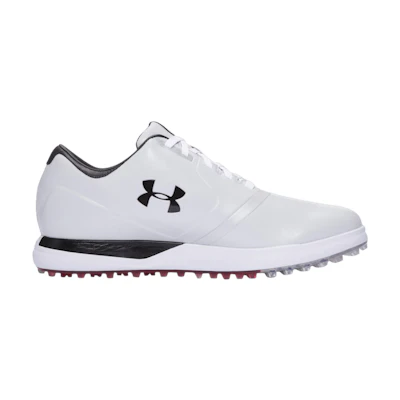 UA Performance Spikeless 'White Black'