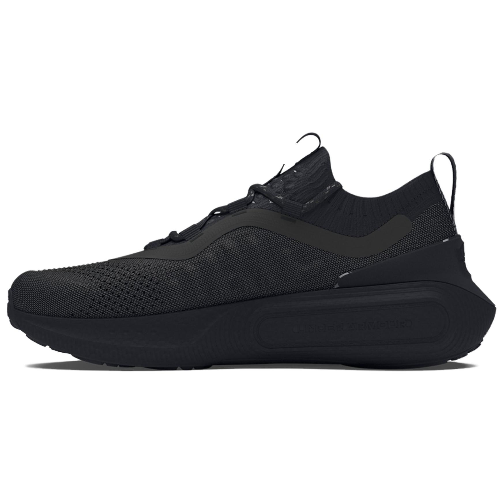 Under Armour Phantom 4 Black Low-Top Breathable Casual Sneakers . 3027672-001