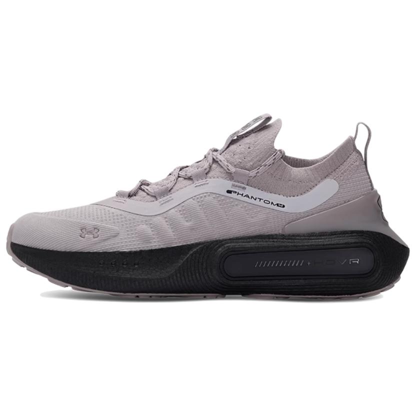 Under Armour Phantom 4 Low-Top Casual Shoes Grey Purple Comfortable Durable 3027593-103
