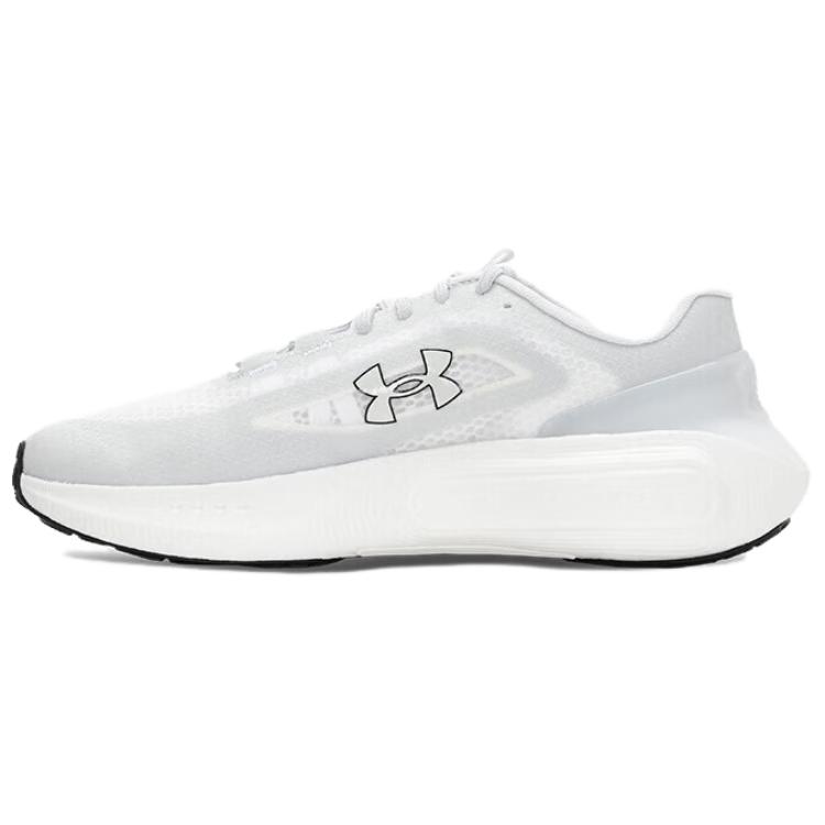Under Armour Phantom 4 Low-Top Casual Shoes White/Grey Breathable & Cushioned. 6007194-100