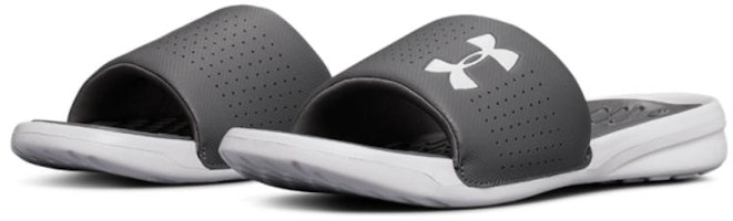 Under Armour Playmaker 固定帶防滑耐磨運動拖鞋 黑色 Lookbook Under Armour Playmaker 固定帶防滑耐磨運動拖鞋 黑色