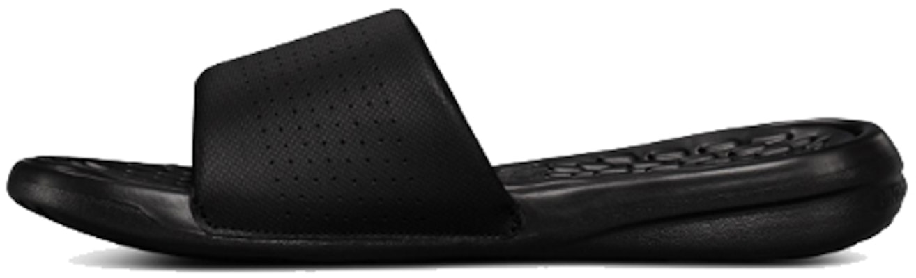 Under Armour Playmaker Fixed Strap Slippers Black 3000061-001 Buy Under Armour Playmaker Fixed Strap Slippers Black 3000061-001