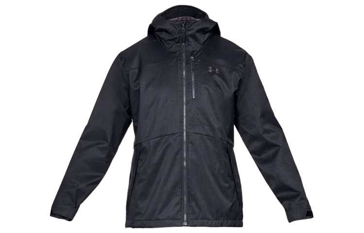 Under Armour Porter Black Fleece Lined Training Hoodie Jacket 1316018-001