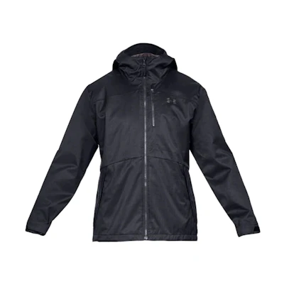 Under Armour Porter Black Fleece Lined Training Hoodie Jacket 1316018-001