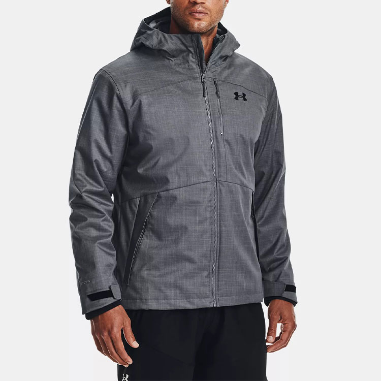 Purchase Under Armour Porter Loose Fit Jaket Fleece Warna Abu Musim Dingin Colorblock. 1316018-012