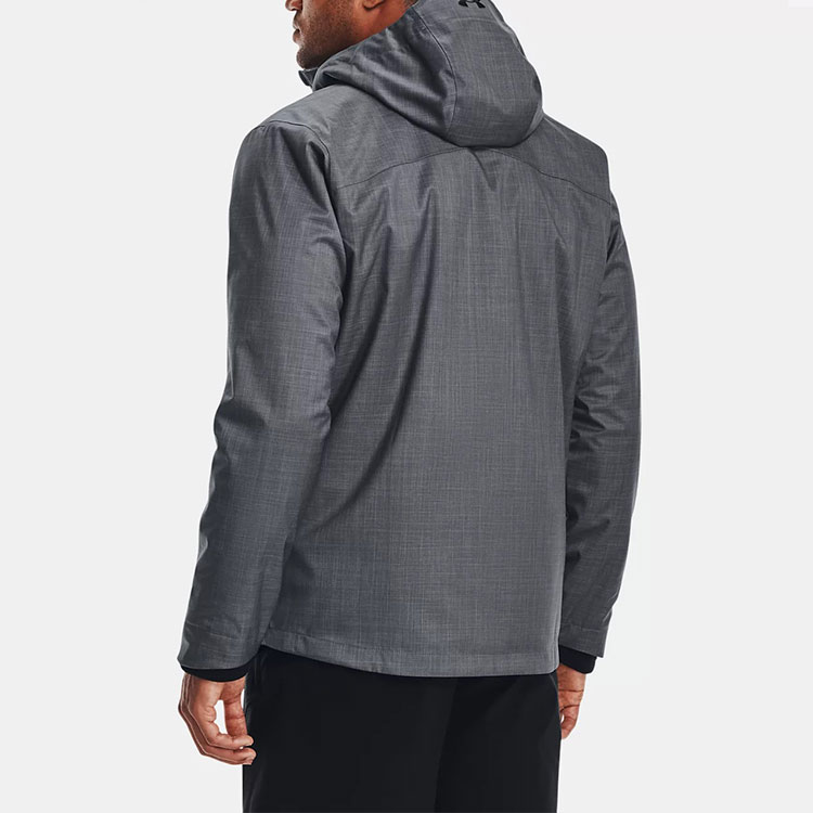 Details for Under Armour Porter Loose Fit Jaket Fleece Warna Abu Musim Dingin Colorblock. 1316018-012