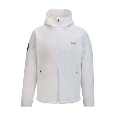 Under Armour Printed Slim Fit Zip Jacket Unisex - Agate White 1376614-112