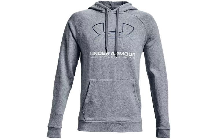 Under Armour Project Rival Vintage Logo Training Sweatshirt Grey 1366724-035