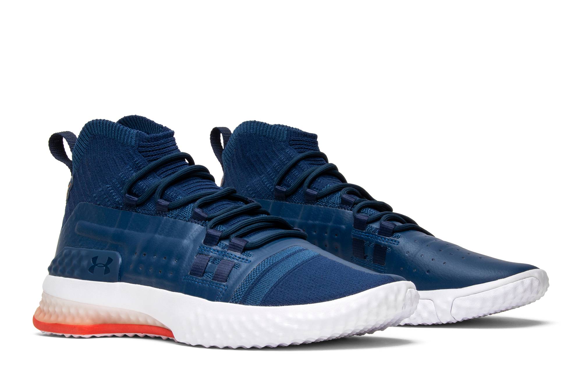 Cheap 安德玛Project Rock 1 '蓝色'运动鞋 3020788-401